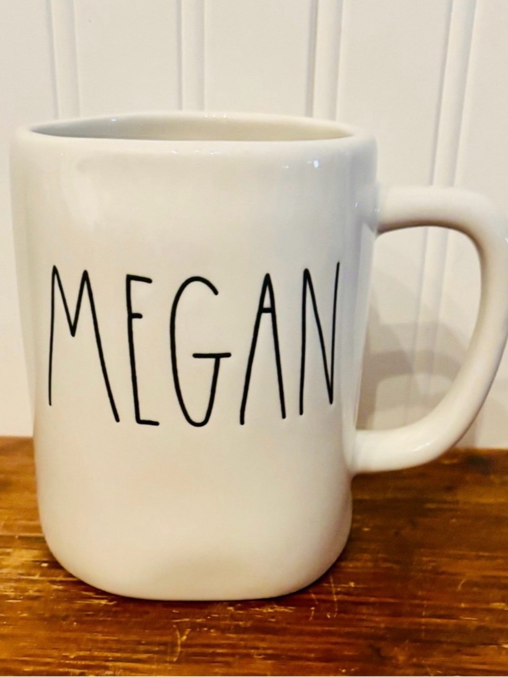 Rae Dunn Coffee Tea Mug with MEGAN Name